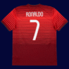 Cristiano Ronaldo #7 Portugal 2014/15 Retro Home Jersey Fan Version - Back View | KFCOOL