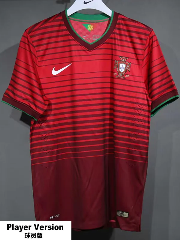 Portugal 2014/15 Retro Home Jersey Player Version - Front View Portugal 2014/15 Retro Home Jersey Player Version - Front View | KFCOOL
