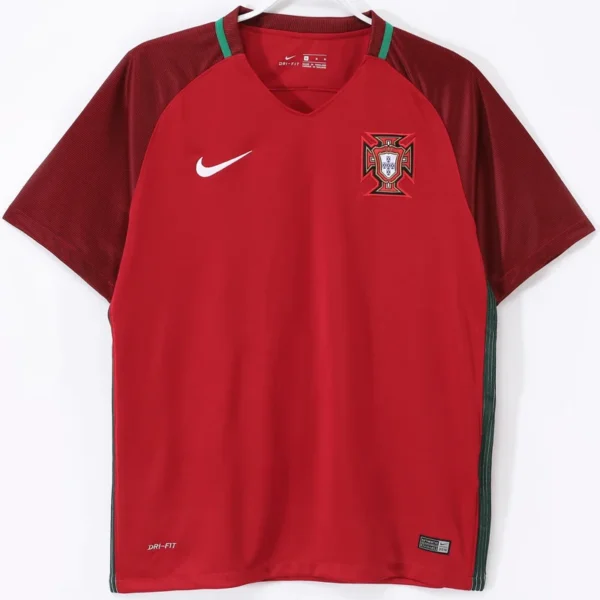 Portugal 2016/17 Home Jersey Fan Version - Front View Portugal 2016/17 Home Jersey Fan Version - Front View | KFCOOL