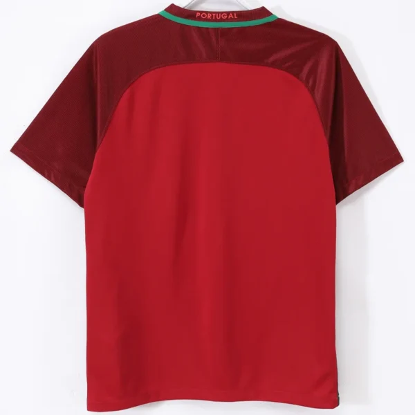 Portugal 2016/17 Home Jersey Fan Version - Back View Portugal 2016/17 Home Jersey Fan Version - Back View | KFCOOL