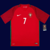 Cristiano Ronaldo #7 Portugal 2016/17 Home Jersey Fan Version - Front View | KFCOOL