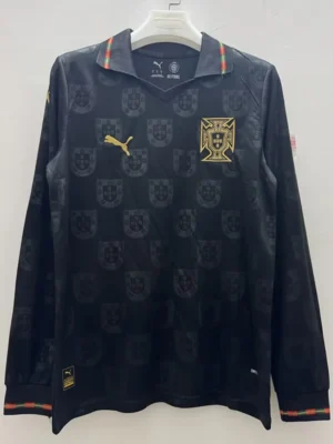 Portugal 2025/26 Special Edition Long Sleeve Jersey Fan Version - Front View Portugal 2025/26 Special Edition Long Sleeve Jersey Fan Version - Front View | KFCOOL