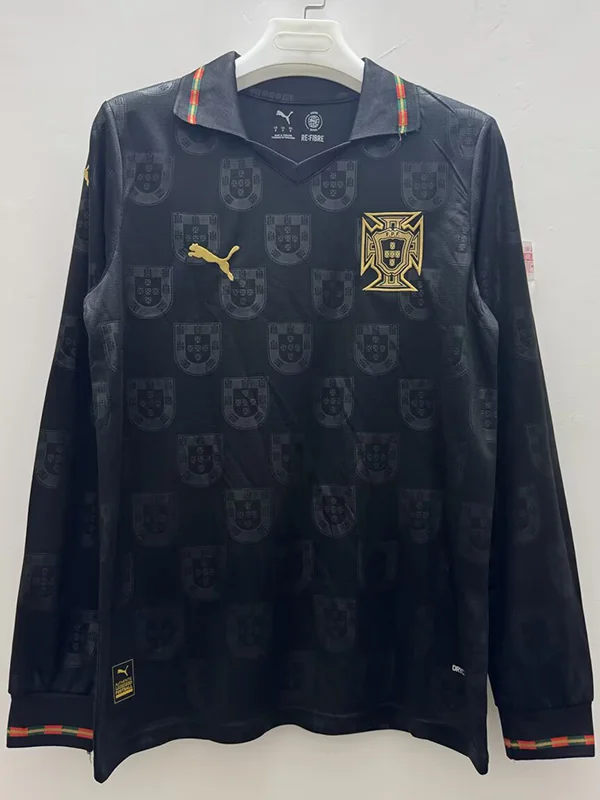 Portugal 2025/26 Special Edition Long Sleeve Jersey Fan Version - Front View | KFCOOL