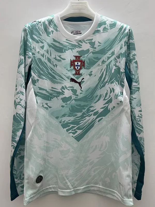 Portugal 2026/27 Away Long Sleeve Jersey Fan Version - Front View | KFCOOL