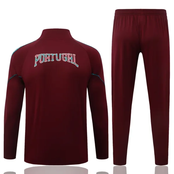 Portugal 2026/27 Half Pull Tracksuit - Back View - KFCool – Football Jerseys & Soccer Kits Store Portugal 2026/27 Half Pull Tracksuit - Back View | KFCOOL