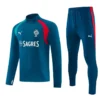 Portugal 2026/27 Blue Half Pull Tracksuit - Front View - KFCool – Football Jerseys & Soccer Kits Store Portugal 2026/27 Blue Half Pull Tracksuit - Front View | KFCOOL