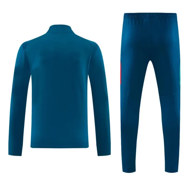 Portugal 2026/27 Blue Half Pull Tracksuit - Back View - KFCool – Football Jerseys & Soccer Kits Store Portugal 2026/27 Blue Half Pull Tracksuit - Back View | KFCOOL