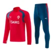 Portugal 2026/27 Red Half Pull Tracksuit - Front View - KFCool – Football Jerseys & Soccer Kits Store Portugal 2026/27 Red Half Pull Tracksuit - Front View | KFCOOL