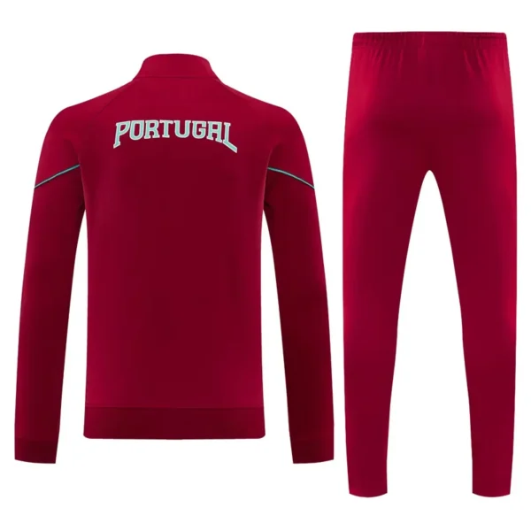 Portugal 2026/27 Red Jacket Tracksuit - Back View - KFCool – Football Jerseys & Soccer Kits Store Portugal 2026/27 Red Jacket Tracksuit - Back View | KFCOOL