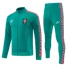 Portugal 2026/27 Green Red Jacket Tracksuit - Front View - KFCool – Football Jerseys & Soccer Kits Store Portugal 2026/27 Green Red Jacket Tracksuit - Front View | KFCOOL
