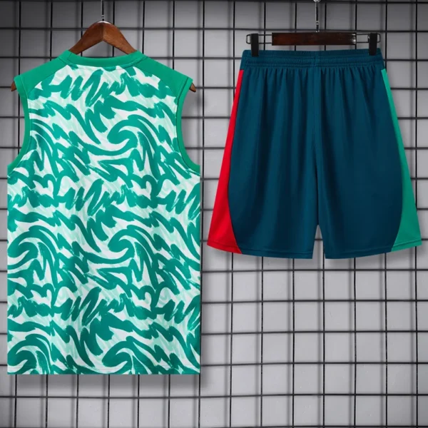 Portugal 2026/27 Sleeveless Shorts - Back View Portugal 2026/27 Sleeveless Shorts - Back View | KFCOOL