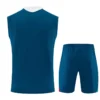 Portugal 2026/27 Blue Sleeveless Shorts - Back View Portugal 2026/27 Blue Sleeveless Shorts - Back View | KFCOOL
