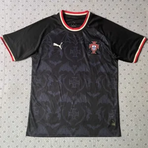 Portugal 2026/27 Black Special Edition Training Shirt Fan Version - Front View Portugal 2026/27 Black Special Edition Training Shirt Fan Version - Front View | KFCOOL