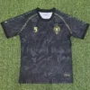 Portugal 2026/27 Black Grey Special Edition Training Shirt Fan Version - Front View | KFCOOL