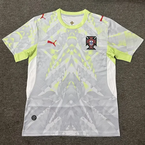 Portugal 2026/27 Grey Special Edition Training Shirt Fan Version - Front View | KFCOOL