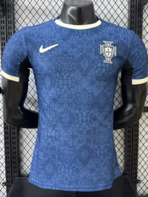 Portugal 2026/27 Blue Special Edition Training Shirt Player Version - Front View Portugal 2026/27 Blue Special Edition Training Shirt Player Version - Front View | KFCOOL