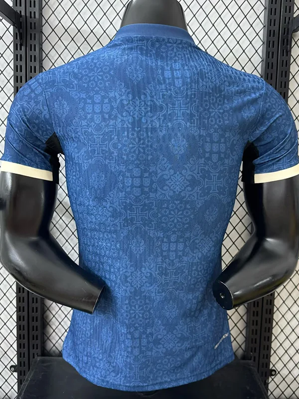 Portugal 2026/27 Blue Special Edition Training Shirt Player Version - Back View Portugal 2026/27 Blue Special Edition Training Shirt Player Version - Back View | KFCOOL