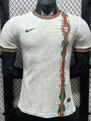 Portugal 2026/27 White Special Edition Training Shirt Player Version - Front View Portugal 2026/27 White Special Edition Training Shirt Player Version - Front View | KFCOOL