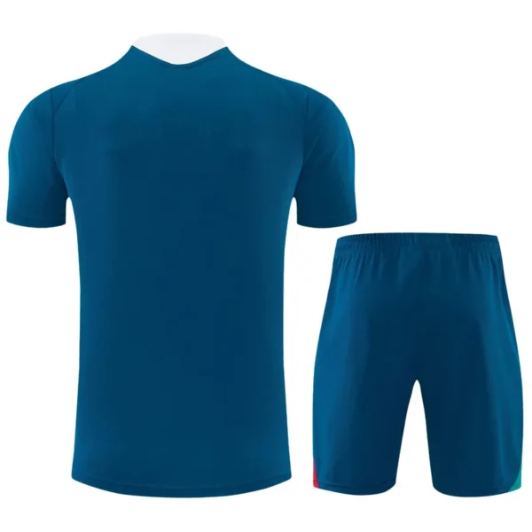 Portugal 2026/27 Blue Training Short Suit - Back View Portugal 2026/27 Blue Training Short Suit - Back View | KFCOOL