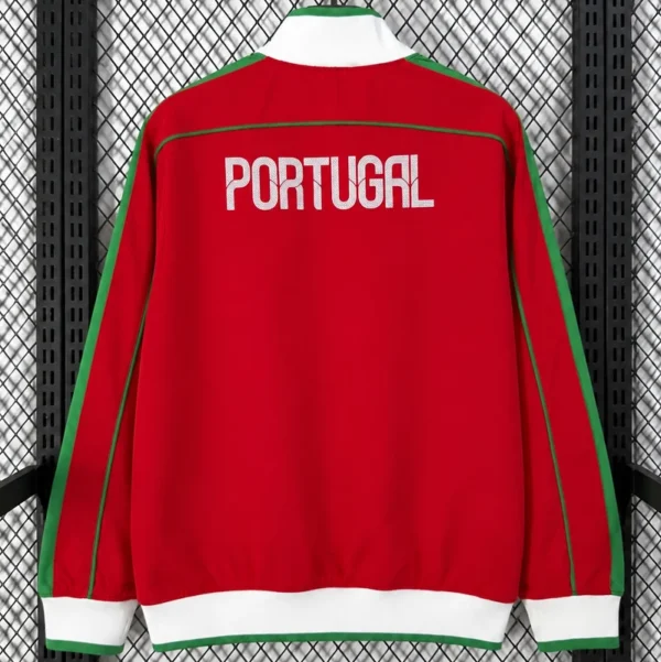 Portugal 2026/27 Red Windbreaker - Back View - KFCool – Football Jerseys & Soccer Kits Store Portugal 2026/27 Red Windbreaker - Back View | KFCOOL