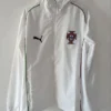 Portugal 2026/27 White Windbreaker - Front View - KFCool – Football Jerseys & Soccer Kits Store Portugal 2026/27 White Windbreaker - Front View | KFCOOL