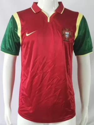 Portugal 1999/00 Retro Home Jersey Fan Version - Front View | KFCOOL