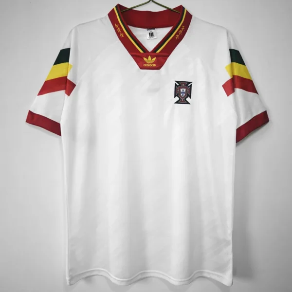 Portugal 1992/94 Retro Away Jersey Fan Version - Front View Portugal 1992/94 Retro Away Jersey Fan Version - Front View | KFCOOL