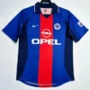 PSG 2000/01 Retro Home Jersey Fan Version - Front View PSG 2000/01 Retro Home Jersey Fan Version - Front View | KFCOOL