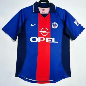 PSG 2000/01 Retro Home Jersey Fan Version - Front View PSG 2000/01 Retro Home Jersey Fan Version - Front View | KFCOOL