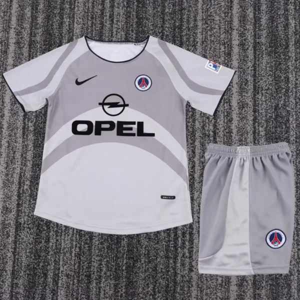 PSG 2001/02 Retro Away Kids Kit Fan Version - Front View PSG 2001/02 Retro Away Kids Kit Fan Version - Front View | KFCOOL