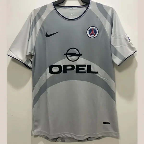 PSG 2001/02 Retro Away Jersey Fan Version - Front View | KFCOOL