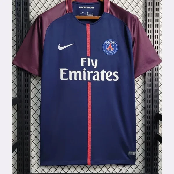 PSG 2017/18 Home Jersey Fan Version - Front View | KFCOOL