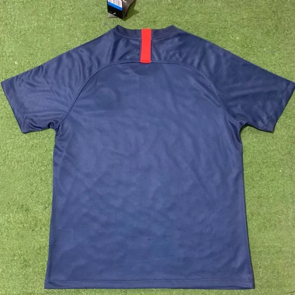 PSG 2019/20 Home Jersey Fan Version - Back View | KFCOOL