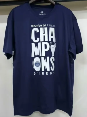PSG 2025 Royal Blue T-Shirt - Front View PSG 2025 Royal Blue T-Shirt - Front View | KFCOOL