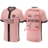 PSG 2024/25 Third Black Pink Jersey Fan Version - Front View PSG 2024/25 Third Black Pink Jersey Fan Version - Front View | KFCOOL