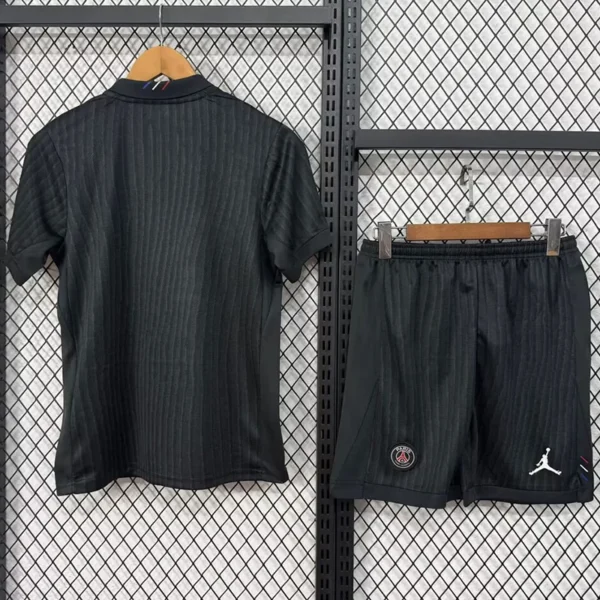 PSG 2025/26 Fourth Kids Kit Fan Version - Back View | KFCOOL