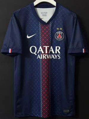 PSG 2025/26 Home Navy Jersey Fan Version - Front View | KFCOOL