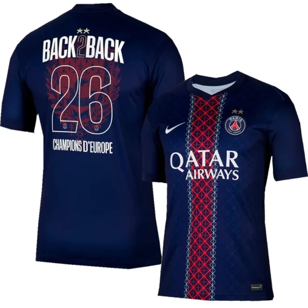 PSG 2025/26 Home Jersey Fan Version - Front View PSG 2025/26 Home Jersey Fan Version - Front View | KFCOOL
