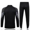 PSG 2025/26 Black Half Pull Tracksuit - Back View | KFCOOL
