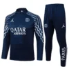 PSG 2025/26 Royal Blue Half Pull Tracksuit - Front View - KFCool – Football Jerseys & Soccer Kits Store PSG 2025/26 Royal Blue Half Pull Tracksuit - Front View | KFCOOL