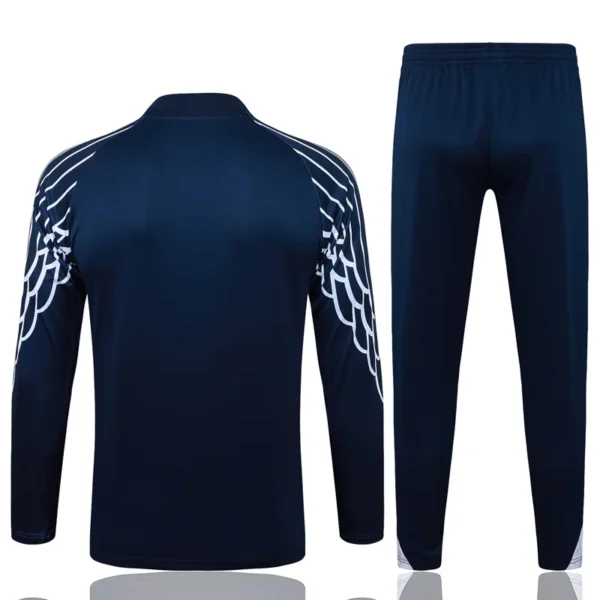 PSG 2025/26 Royal Blue Half Pull Tracksuit - Back View - KFCool – Football Jerseys & Soccer Kits Store PSG 2025/26 Royal Blue Half Pull Tracksuit - Back View | KFCOOL