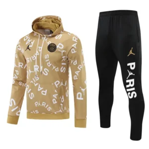 PSG 2025/26 Yellow Hoodie Tracksuit - Front View PSG 2025/26 Yellow Hoodie Tracksuit - Front View | KFCOOL