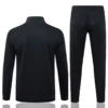 PSG 2025/26 Black Jacket Tracksuit - Back View | KFCOOL