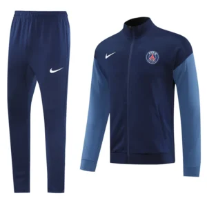 PSG 2025/26 Navy Jacket Tracksuit - Front View | KFCOOL