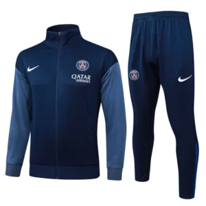PSG 2025/26 Royal Blue Jacket Tracksuit - Front View PSG 2025/26 Royal Blue Jacket Tracksuit - Front View | KFCOOL