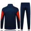 PSG 2025/26 Blue Red Jacket Tracksuit - Back View | KFCOOL