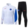 PSG 2025/26 White Jacket Tracksuit - Front View | KFCOOL