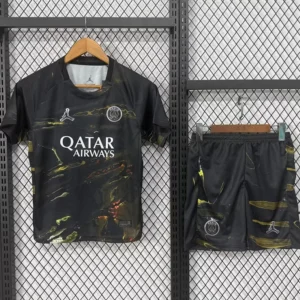 PSG 2025/26 Kids Kit Fan Version - Front View | KFCOOL