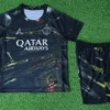 PSG 2025/26 Kids Kit Player Version - Back View | KFCOOL