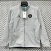PSG 2025/26 Grey Outdoor Jacket - Front View | KFCOOL